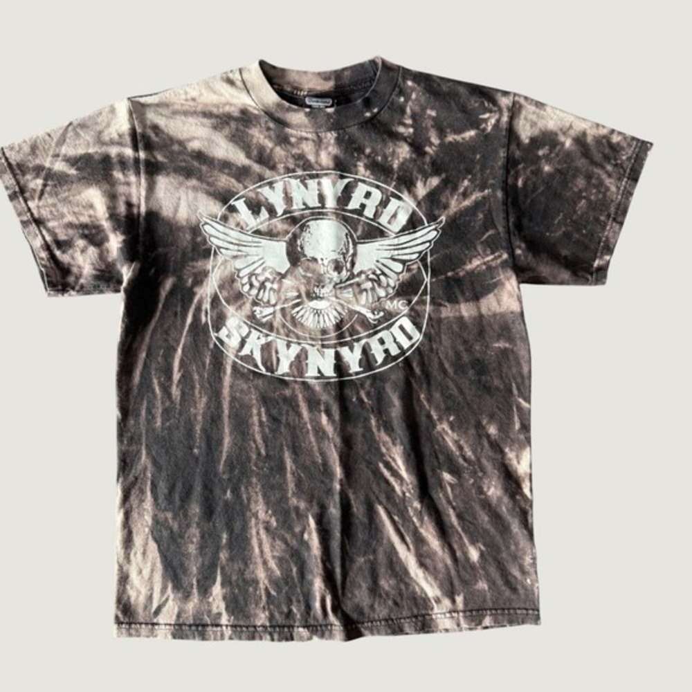 Lynyrd Skynyrd Tie Dye T‎ Shirt Men's Medium Support Southern Rock Winterland